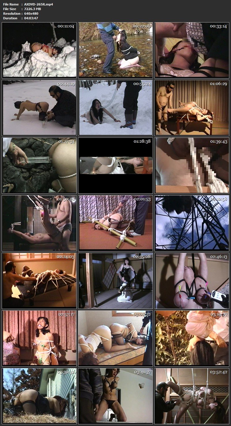 [AXDVD-265R] Shima Shimitsu Special Masochist Wife-Training 4 Hours Arena Entertainment 2020-07-08 Sm