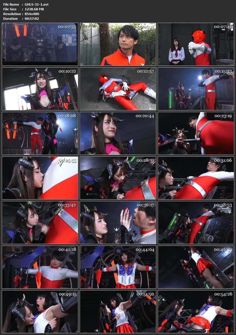 [GHLS-31] 桐山結羽 (Kiriyama Yuu) イケメンヒーロー女装調教 魔少女ベルバルラの恐怖 ＧＩＧＡ（ギガ）