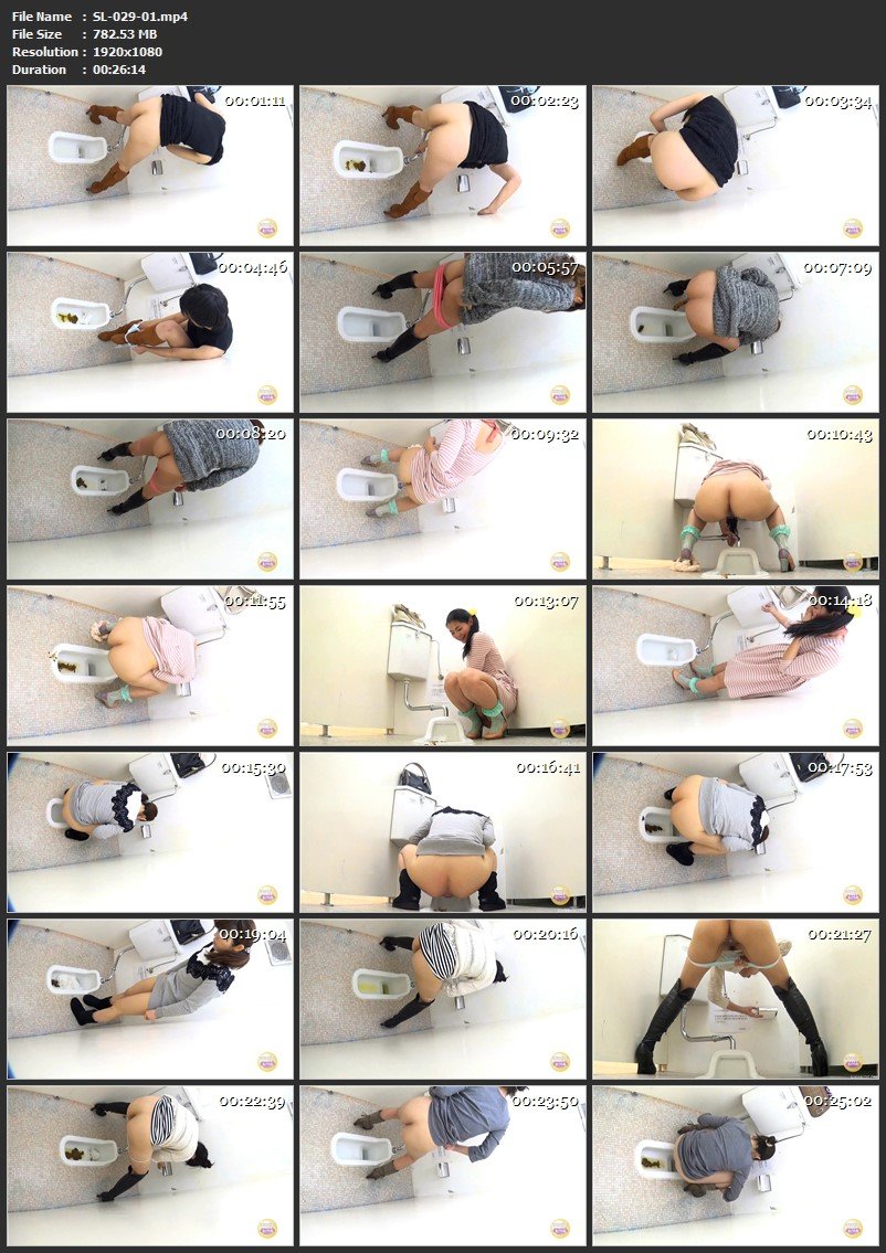 [SL-029] ジェイド 覗き込み大便　～うんこが気になる女達～ Toilet 2015/02/13 Defecation
