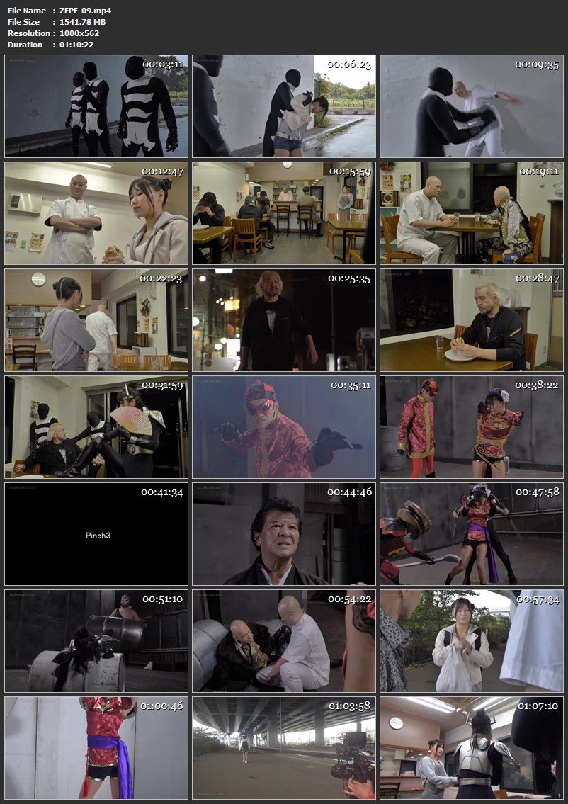 [ZEPE-09] Riru Asahina (朝比奈りる) ヒロインピンチオムニバス32 美食戦士セイバーイーツ ZEN 2022/01/28