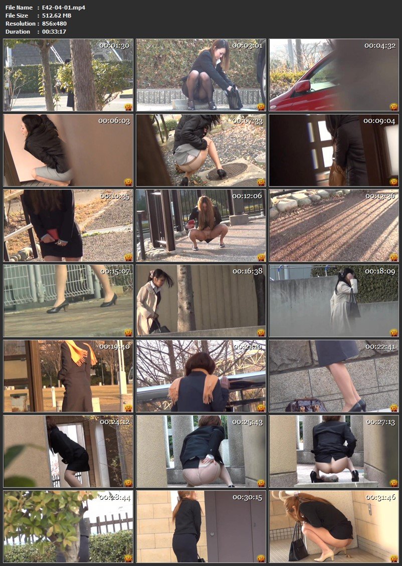 [E42-04] ジェイド お漏らし失態OL 2 Voyeur Defecation