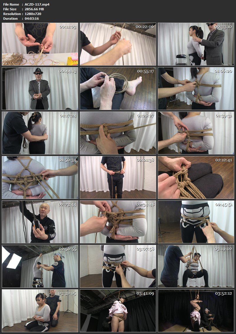 ACZD-117 いますぐデキる！ 縛り方マニュアル Abnormal Companies 2023-06-09