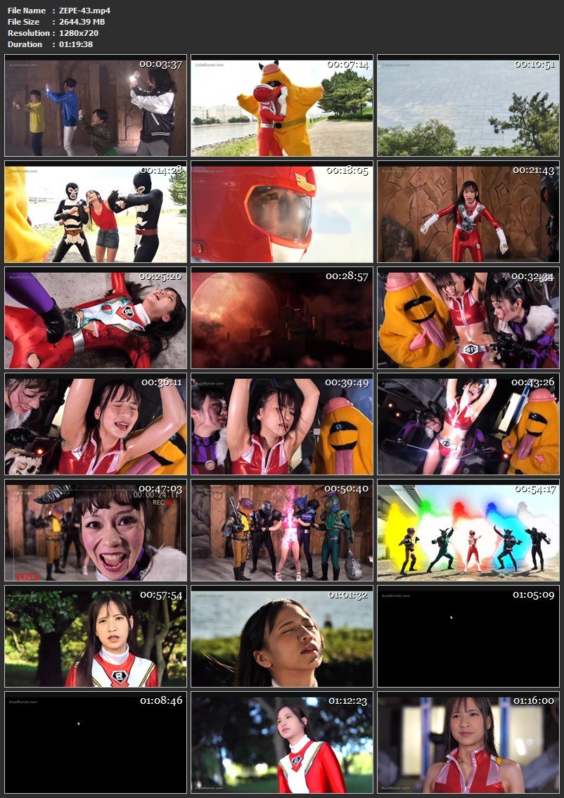 [ZEPE-43] Rin Miyazaki (宮崎リン) HEROINE SEXY PINCH Brave Five Vol.2 2023-08-25