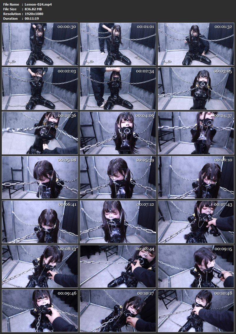 Lemon-024 ラバー緊縛イラま (Rubber Bondage Gagging)