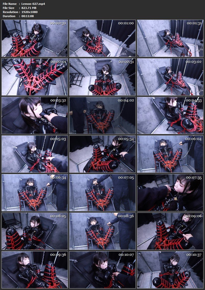 Lemon-027 ラバー緊縛デンマ (Rubber Bondage Vibrator)