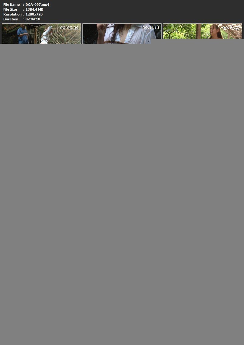 DOA-097 人妻野外緊縛調教 Humiliation Black Dog / Mousouzoku 2025-01-28