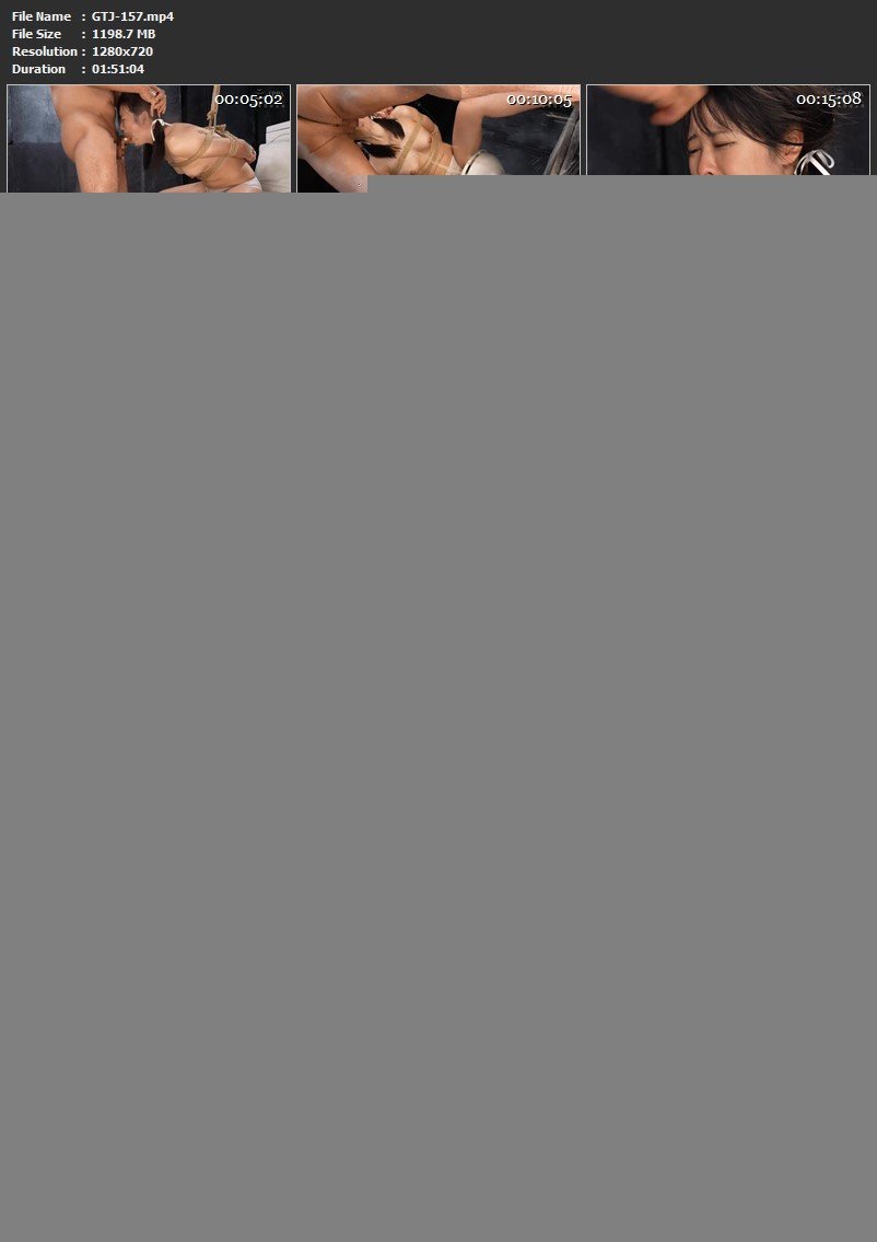 [GTJ-157] Ayase Sakura Mドラッグ 女体肉便器 Vomit Deep Throating Gold TOHJIRO Label 2025-02-18