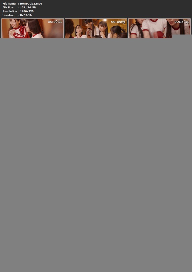 HUNTC-315 修学旅行で10人の可愛いクラスメイト女子と密着度200％大ハーレム乱交！2 School Girls Group sex HHH Group 2025-02-11