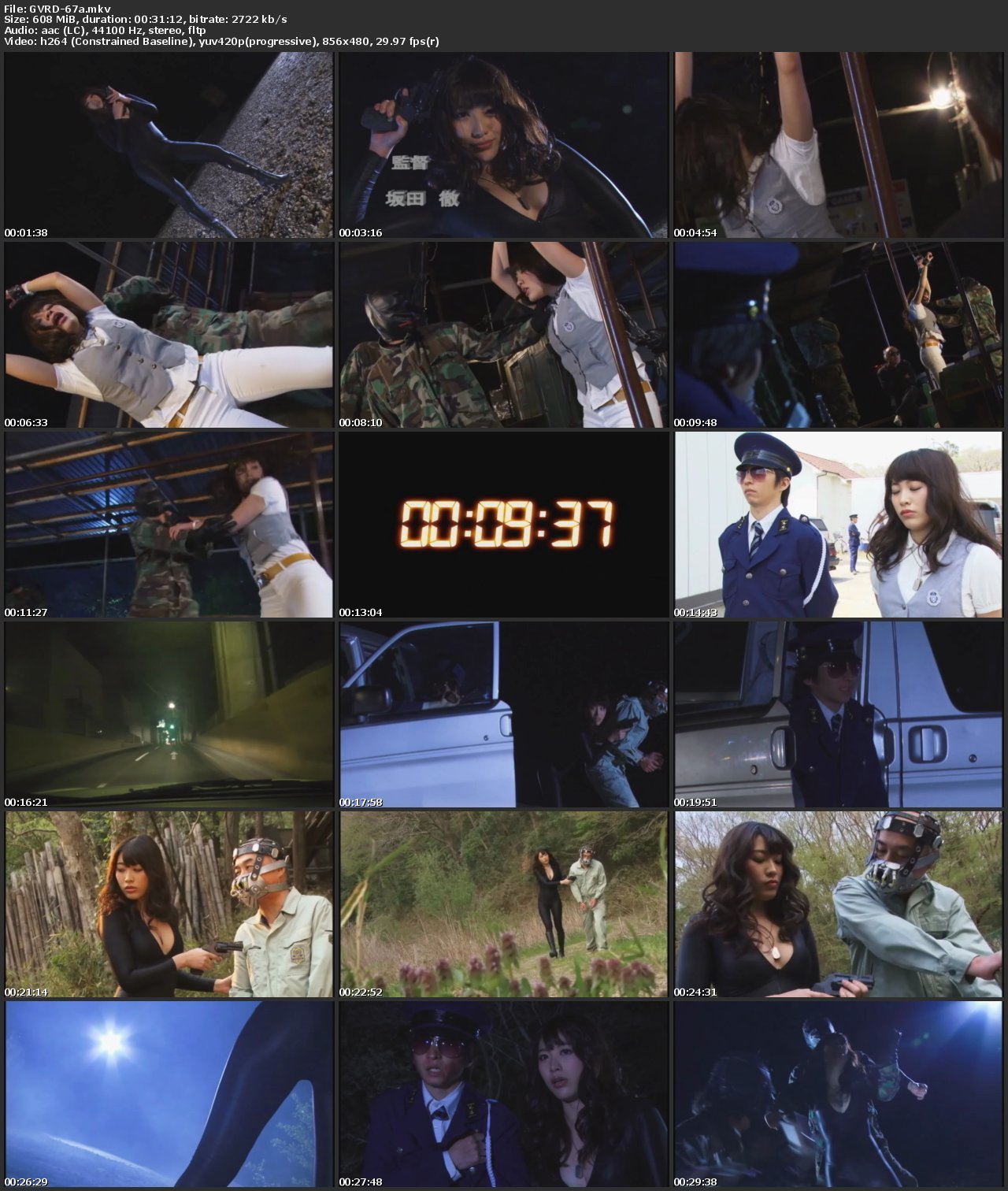 [GVRD-67] THE 女捜査官絶対絶命 狼達の沈黙 フェラ Miki Sunohara レイプ コスプレ Cum Rape
